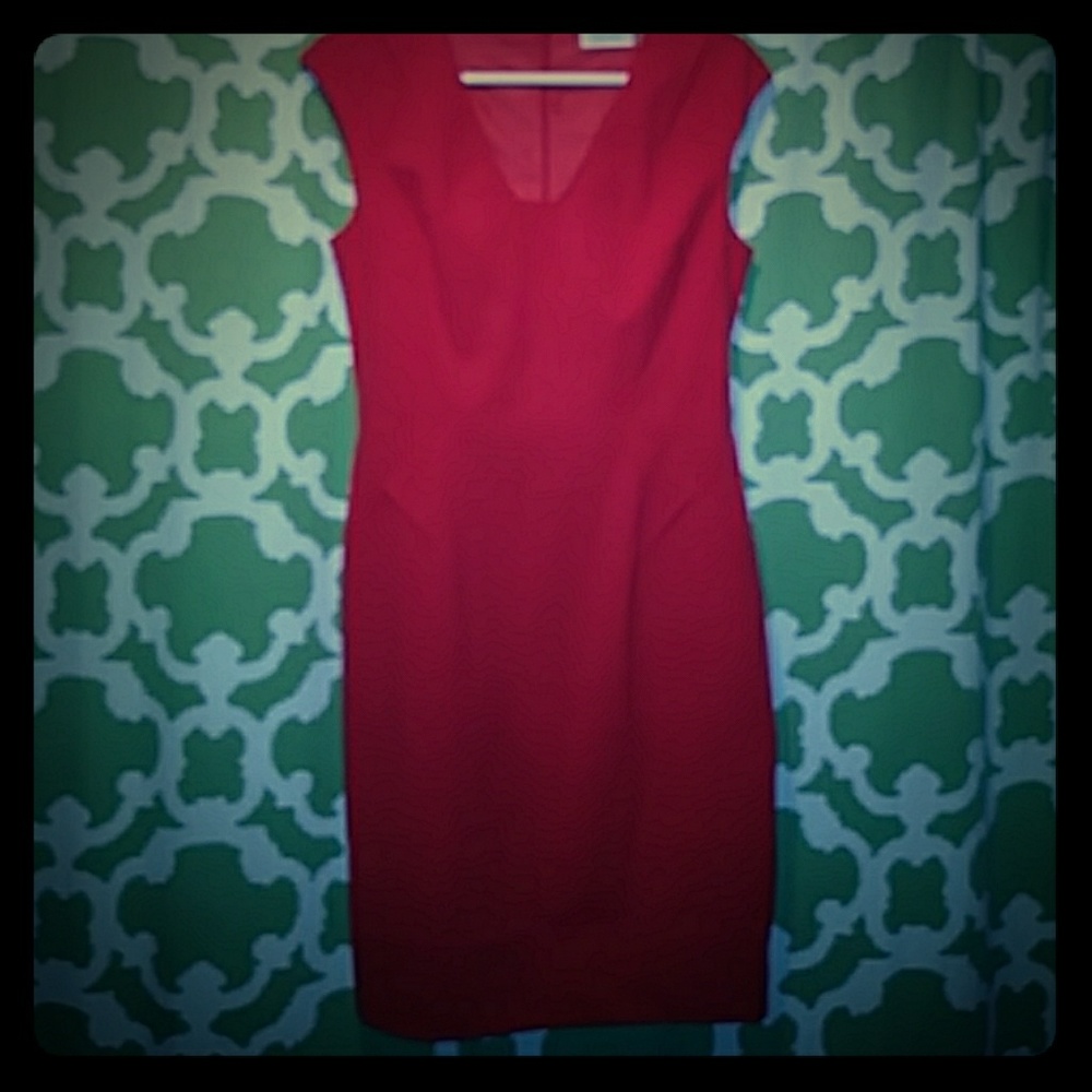 Red Calvin Klein size 4 dress